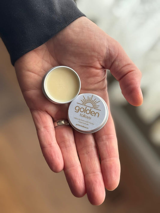 Tallow for skin - lip balm